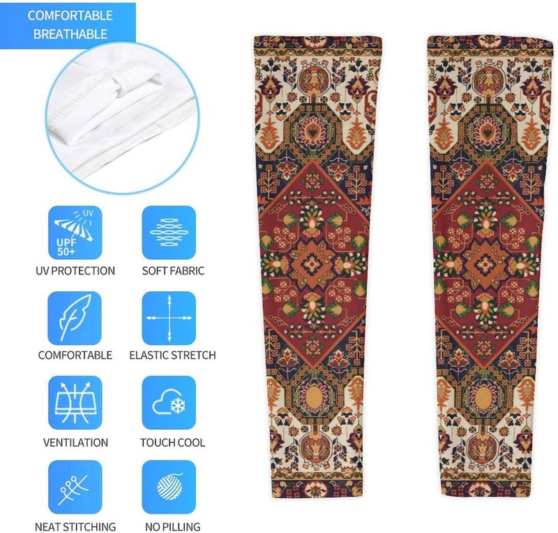 QiErDesign Marble Sports Compression Arm Sleeves for Men & Women - Youth Arm Sleeve Baseball Volleyball Sleeves & Basketball Sleeve - Image 4